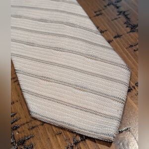 Jhane Barnes 100% Silk Striped Tie